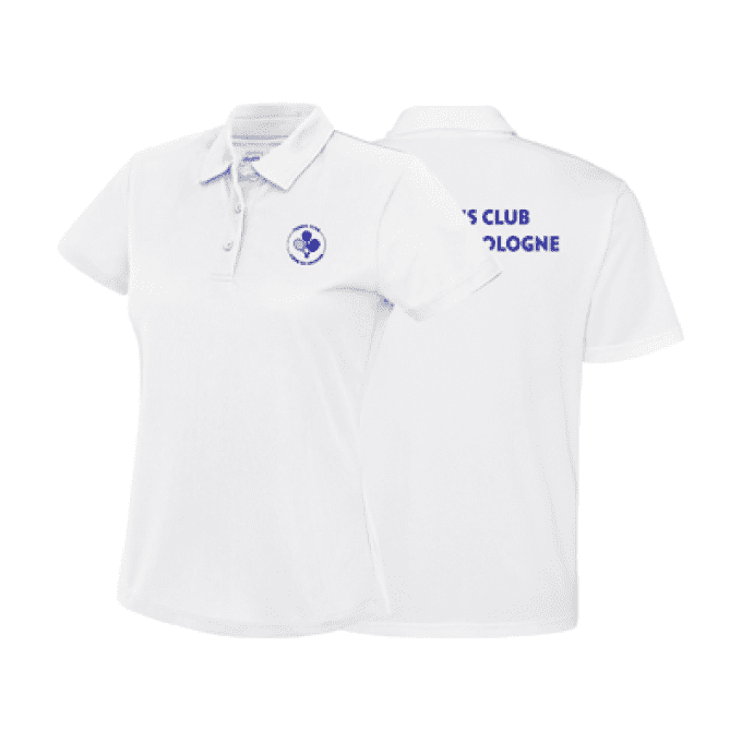 Polo technique FEMME - Blanc