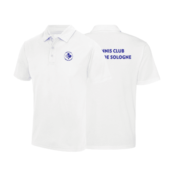 Polo technique HOMME - Blanc