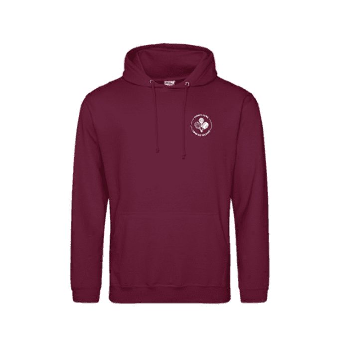 Sweat à capuche ADULTE - Burgundy