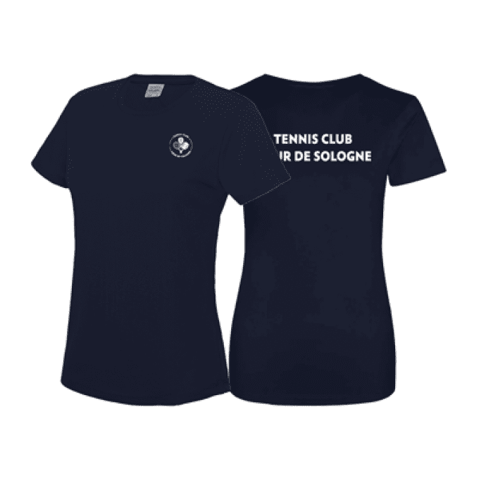 Tshirt technique FEMME - Navy - TCCS