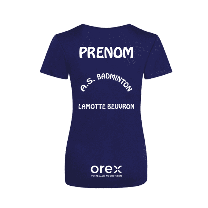 TSHIRT TECHNIQUE // ASLB // Personnalisé // Femme